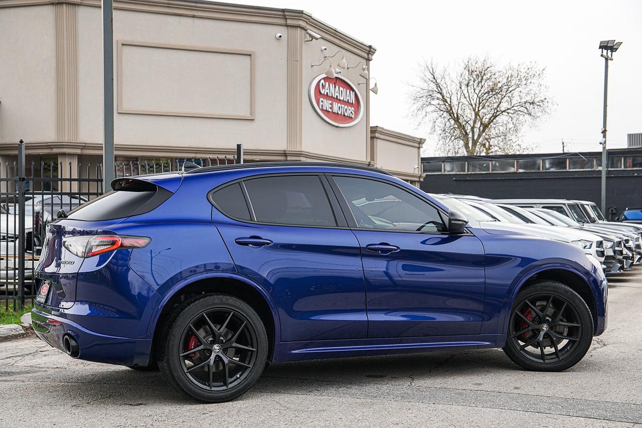 2021 Alfa Romeo Stelvio Ti Sport AWD | NO ACCIDENT | ONE OWNER | RED INT | Photo