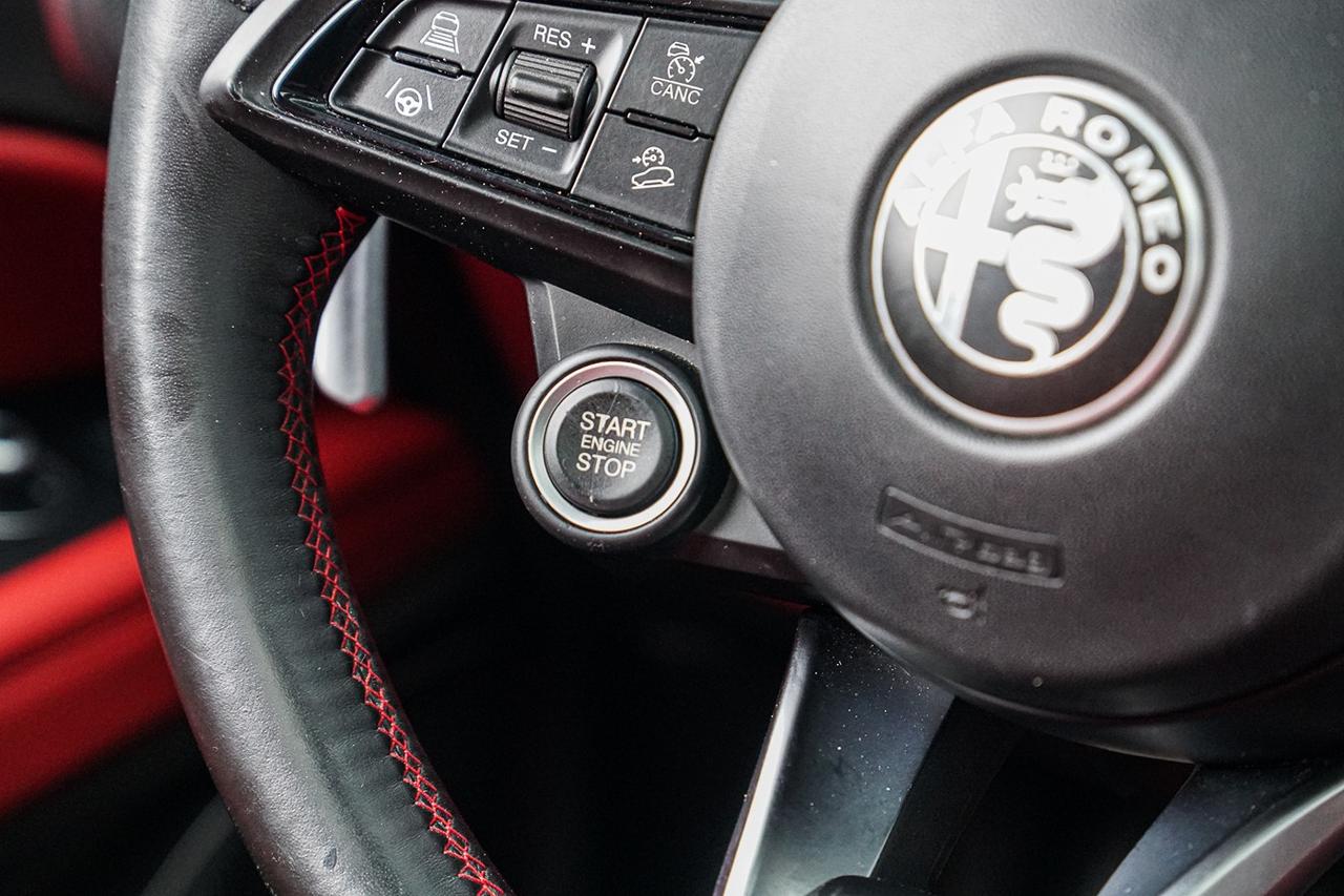 2021 Alfa Romeo Stelvio Ti Sport AWD | NO ACCIDENT | ONE OWNER | RED INT | Photo