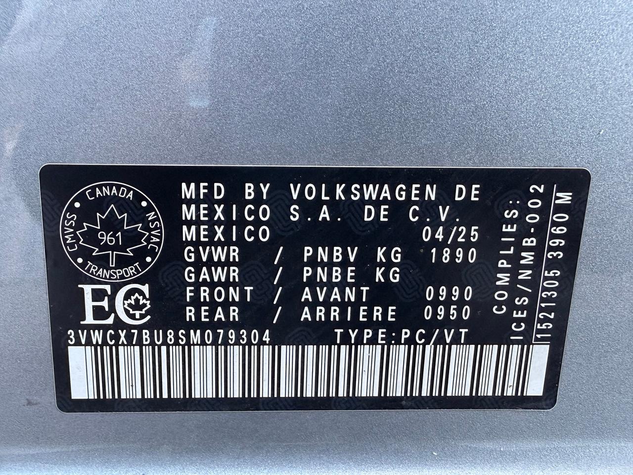 2025 Volkswagen Jetta Trendline+Driver Assist+Heated Seats+CLEAN CARFAX Photo