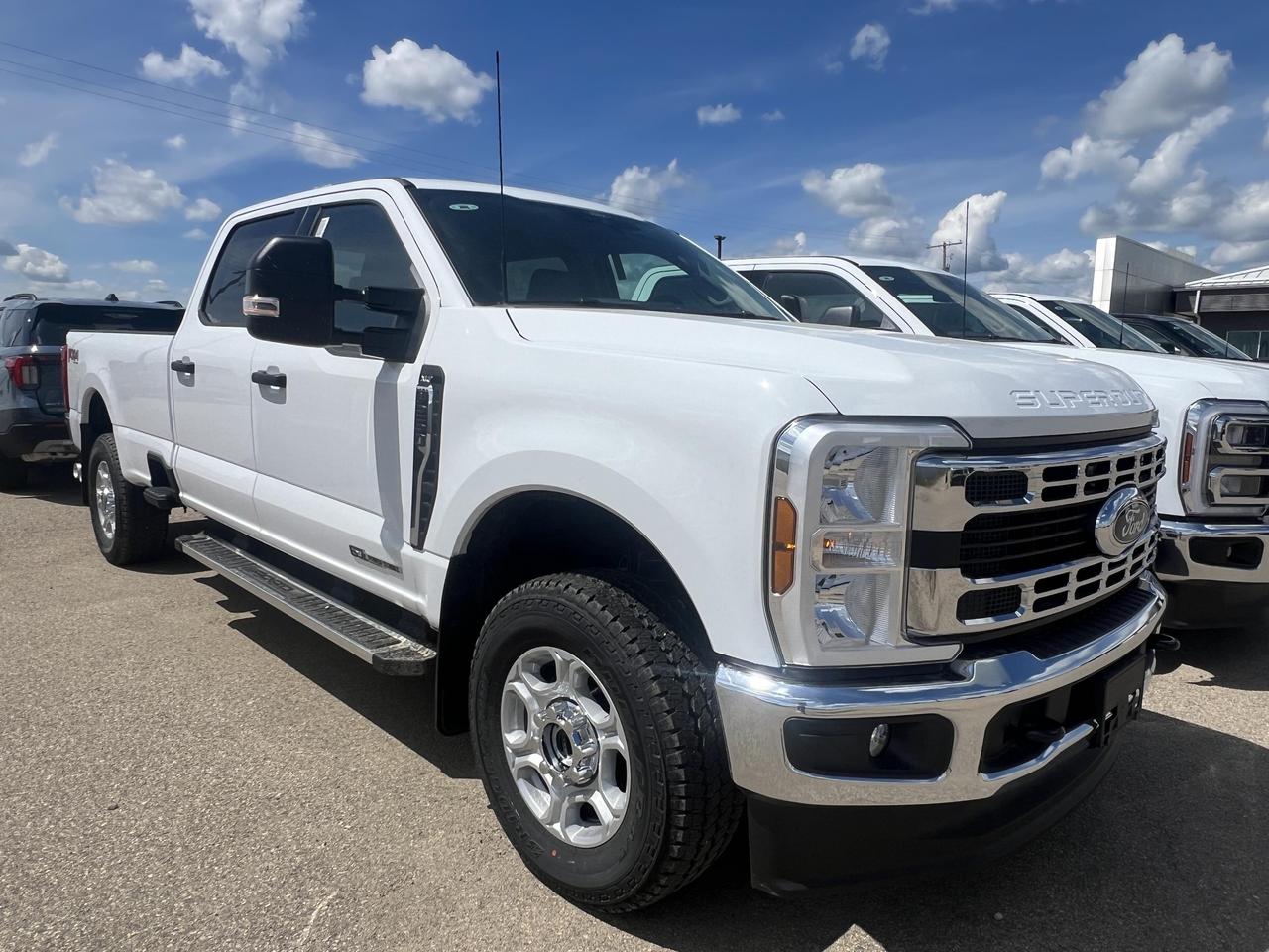 <p>This 2026 Ford Super Duty F-250 SRW XLT is built for those who mean business. Equipped with the 6.8L Power Stroke diesel, FX4 Off-Road Package, 5th Wheel/Gooseneck Hitch Prep, and Camper Package, this truck is ready to tow, haul, and tackle whatever you put in front of it right off the lot with only 12 km on the odometer.<br><br>- 6.8L Power Stroke Diesel engine delivering serious towing and payload capability<br>- FX4 Off-Road Package for enhanced off-road performance and capability<br>- 5th Wheel/Gooseneck Hitch Prep Package ready for heavy hauling right away<br>- Camper Package for those who work and adventure beyond the pavement<br>- 410 Amp Dual Alternators and Dual AGM 68 AH Battery for demanding power needs<br>- Remote Start System a practical feature for cold Canadian mornings<br>- Engine Block Heater included for reliable cold-weather starting<br>- 6 Bright Anodized Tubular Running Boards and Crew Cab Long Bed configuration for comfort and utility<br><br>At Merit Ford Sales, were here to make the process straightforward and efficient. Whether youre ready to reserve this truck, start your purchase, or just have questions about fit and specs, reach out to us directly or book an appointment to see it in person. A truck this well-equipped wont sit long.</p>