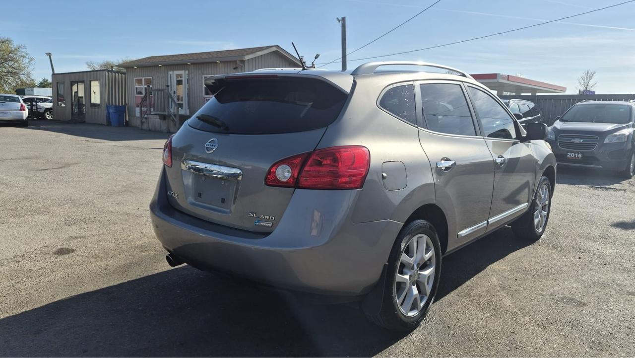 2012 Nissan Rogue SL AWD, 4 CYL, LEATHER, 148KMS, OILED, CERTIFIED Photo4
