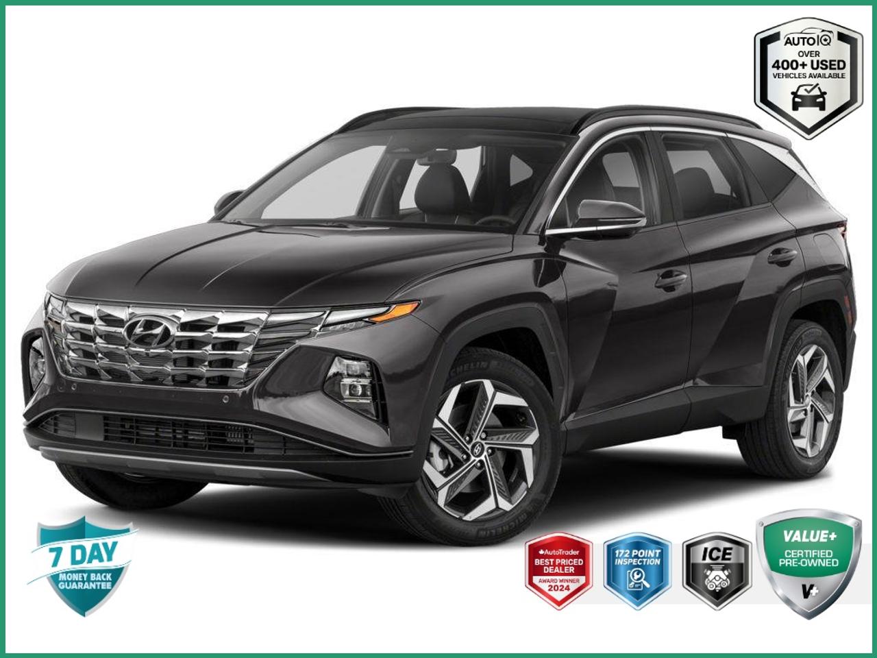 Used 2023 Hyundai Tucson Hybrid Ultimate HYBRID | PANORAMIC SUNROOF | COOLED AND HEATED SEATS | HEATED STEERING WHEEL | HANDS FREE LIFTGATE | REAR HEATED SEATS I4 for sale in Grimsby, ON