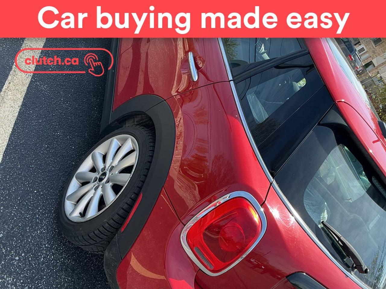<br> <br>Clutch is the largest online used car retailer in Canada, delivering a seamless, hassle-free car-buying experience to drivers everywhere. Shop thousands of used cars online, get the right one delivered to your door, and enjoy peace of mind with our 10-Day Money-Back Guarantee. How sweet is that? To learn more, visit clutch.ca.<br> <br>Seamless home delivery - Delivery to your door in a matter of days. Available on select packages.<br> <br>Try it out for 10 days - If you do not like it, we will take it back. <br> <br>Quality assured - All cars go through our rigorous 210-point inspection and reconditioning process.<br> <br>Peace of mind - Warranty and protection plans available.<br> <br>Haggle-free - No haggling or hard sells.<br> <br>100% Transparency - Full inspection reports on every car, including high-res photography and a free Carfax report.<br> <br>Listed price is for cash purchase only and does not include taxes, Shipping Fees (if applicable), Delivery Fees (if applicable), government licensing fees.<br> <br>Stock # 10026