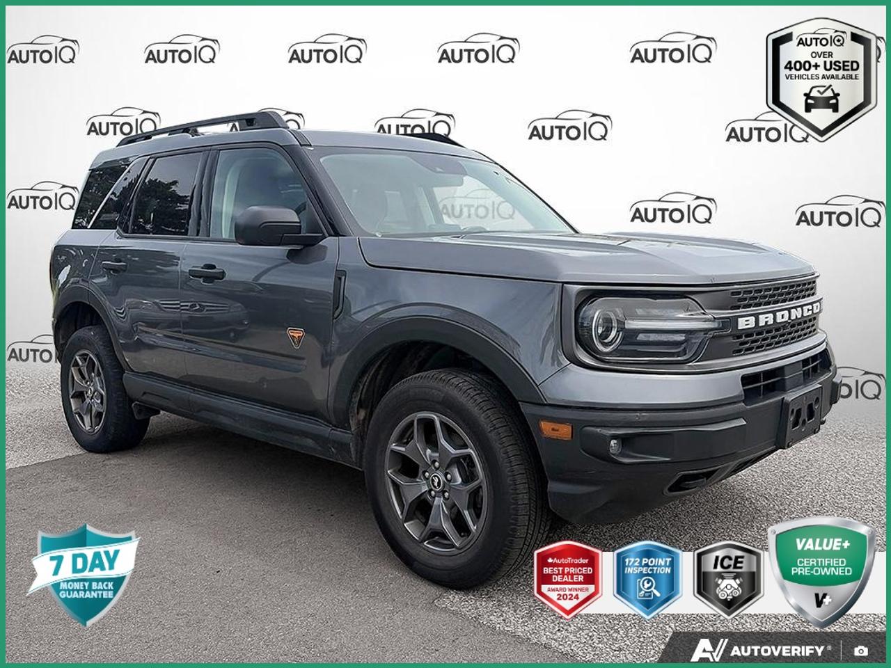 2022 Ford Bronco Sport Badlands 400A|COPILOT 360|NAV|ADAPT CRUISE|HEATED SEATS Photo0