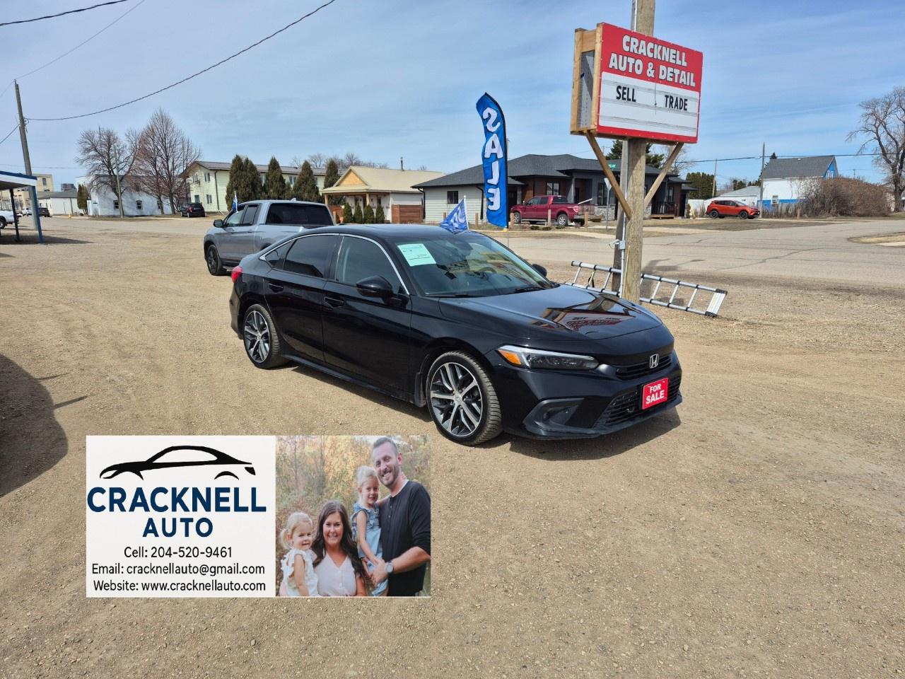 Used 2023 Honda Civic Sedan TOURING CVT SEDAN for sale in Carberry, MB
