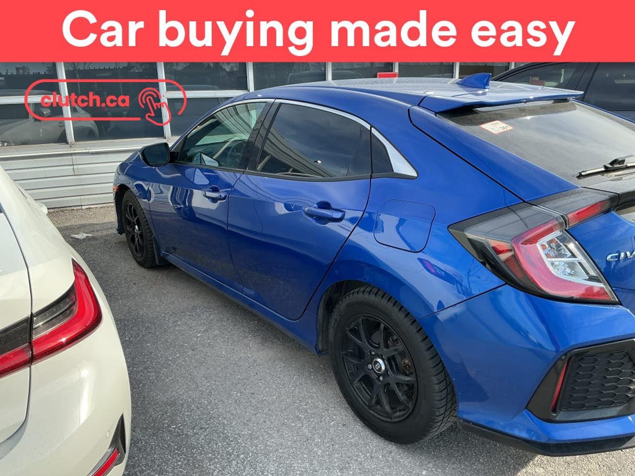 <br> <br>Clutch is the largest online used car retailer in Canada, delivering a seamless, hassle-free car-buying experience to drivers everywhere. Shop thousands of used cars online, get the right one delivered to your door, and enjoy peace of mind with our 10-Day Money-Back Guarantee. How sweet is that? To learn more, visit clutch.ca.<br> <br>Seamless home delivery - Delivery to your door in a matter of days. Available on select packages.<br> <br>Try it out for 10 days - If you do not like it, we will take it back. <br> <br>Quality assured - All cars go through our rigorous 210-point inspection and reconditioning process.<br> <br>Peace of mind - Warranty and protection plans available.<br> <br>Haggle-free - No haggling or hard sells.<br> <br>100% Transparency - Full inspection reports on every car, including high-res photography and a free Carfax report.<br> <br>Listed price is for cash purchase only and does not include taxes, Shipping Fees (if applicable), Delivery Fees (if applicable), government licensing fees.<br> <br>Stock # 10040