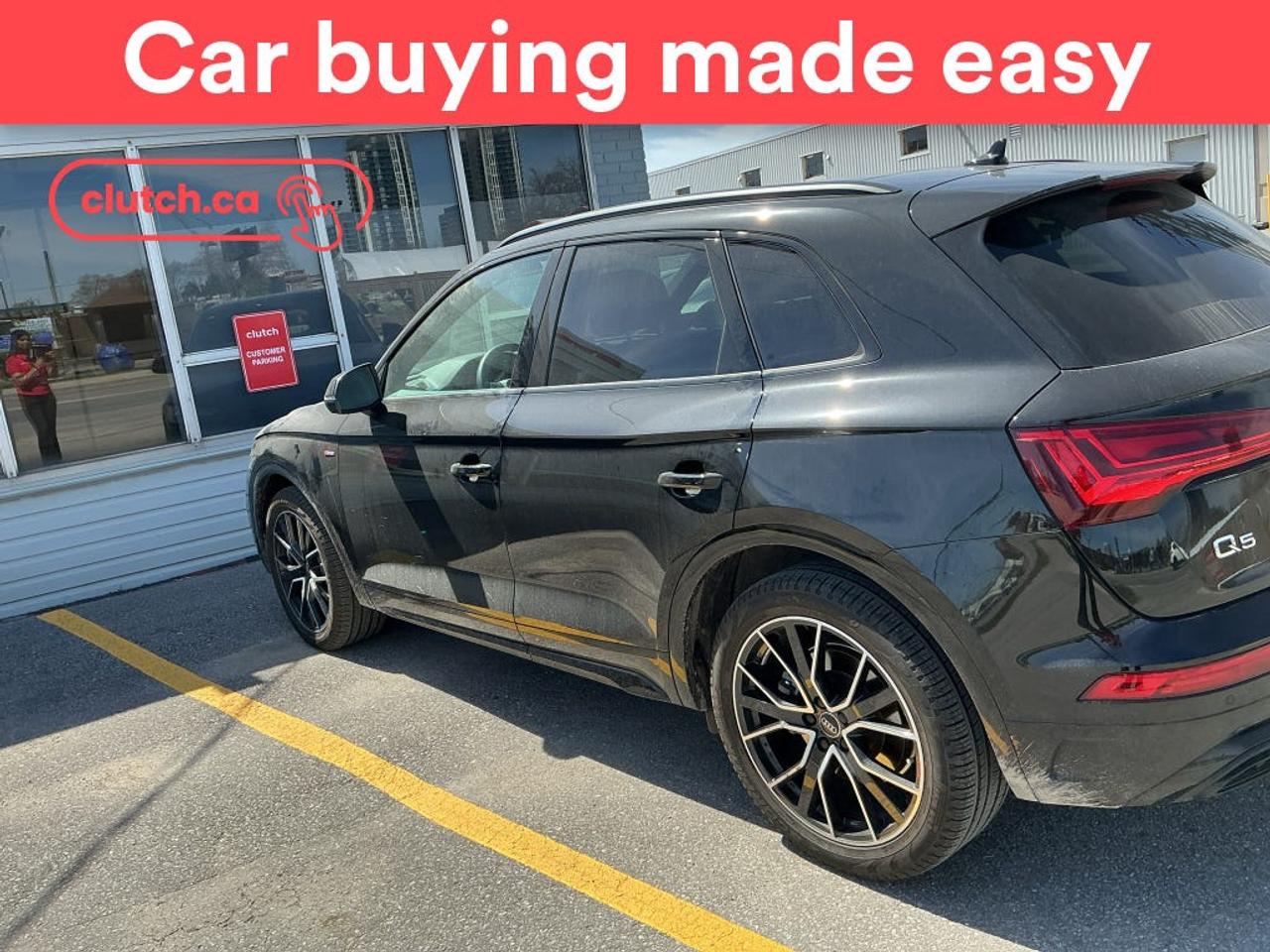 <br> <br>Clutch is the largest online used car retailer in Canada, delivering a seamless, hassle-free car-buying experience to drivers everywhere. Shop thousands of used cars online, get the right one delivered to your door, and enjoy peace of mind with our 10-Day Money-Back Guarantee. How sweet is that? To learn more, visit clutch.ca.<br> <br>Seamless home delivery - Delivery to your door in a matter of days. Available on select packages.<br> <br>Try it out for 10 days - If you do not like it, we will take it back. <br> <br>Quality assured - All cars go through our rigorous 210-point inspection and reconditioning process.<br> <br>Peace of mind - Warranty and protection plans available.<br> <br>Haggle-free - No haggling or hard sells.<br> <br>100% Transparency - Full inspection reports on every car, including high-res photography and a free Carfax report.<br> <br>Listed price is for cash purchase only and does not include taxes, Shipping Fees (if applicable), Delivery Fees (if applicable), government licensing fees.<br> <br>Stock # 10047