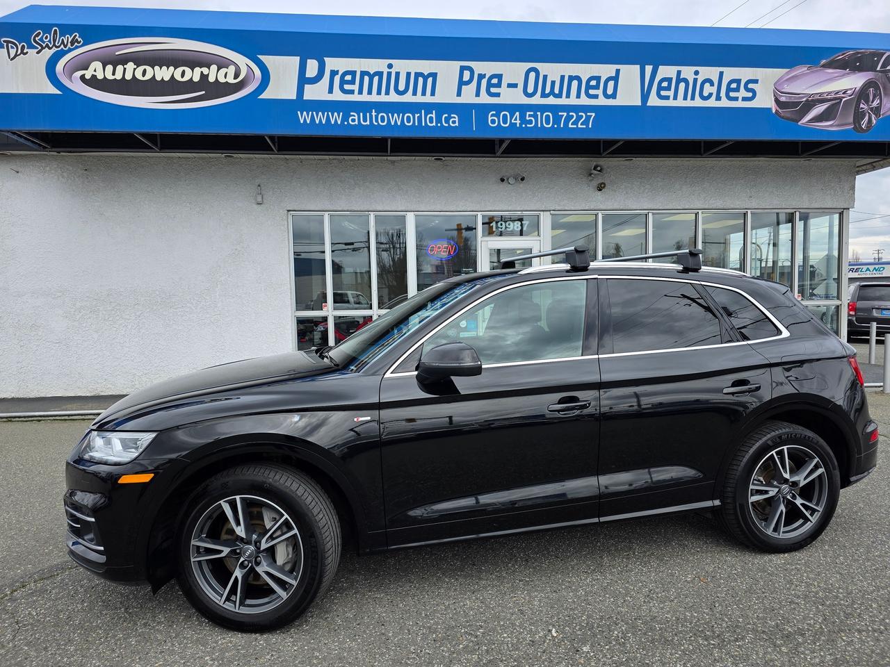 Used 2020 Audi Q5 Technik 55 TFSI e quattro *Local No Accidents* for sale in Langley, BC
