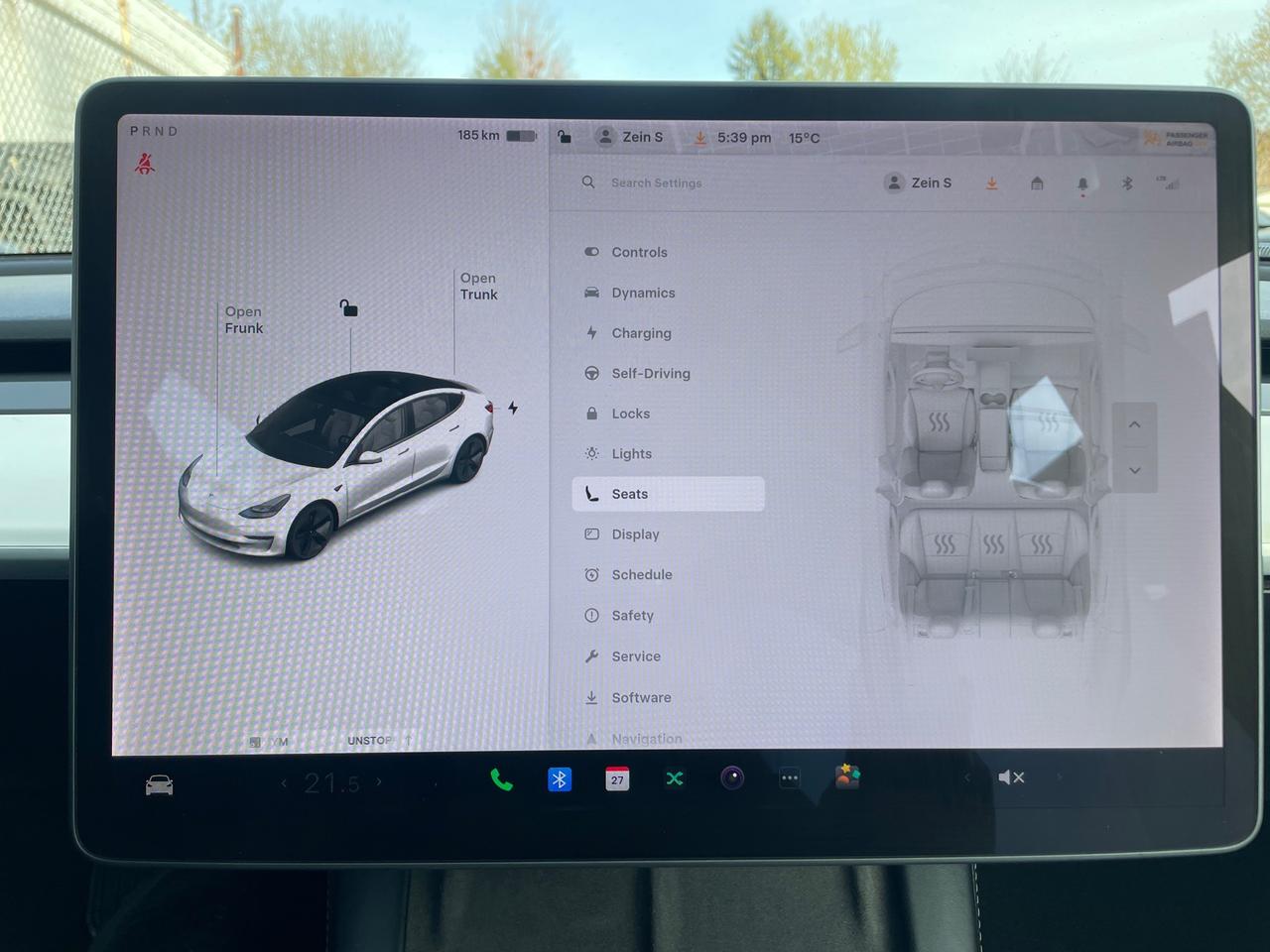2021 Tesla Model 3 Standard Range Plus *WHITE INTERIOR, HEATED SEATS* Photo