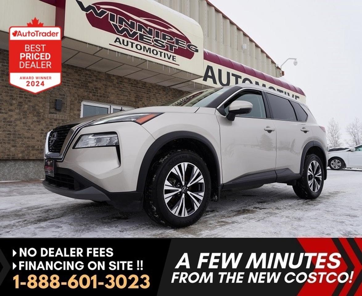 *** Dealer arranged financing on site! Quick, Simple,  no calls or waiting on bank appointments required!! Drive away today ***   NO ADMINISTRATION FEES!!       
 
LOW KMS and PRISTINE!! Flawless in every respect!!  NISSAN ROUGE SV with large panel roof!! STILL AS NEW!! HARD-TO-FIND PREMIUM AS NEW LEASE RETURN!! 2023 NISSAN ROUGE SV LOOKS GREAT IN CHAMPAGNE SILVER COLOUR AND LOADED WITH GREAT FEATURES LIKE HEATED SEATS & STEERING WHEEL, REMOTE START & HAS FULL NISSAN SAFETY SUITE OF COURSE, INCLUDING BLIND SPOT, LANE DEPARTURE, LANE KEEP ASSIST, AND EMERGENCY BRAKING! DONT MISS OUT ON THIS VERY VERY LOW KM, WELL KEPT TRADE THAT IS STILL AS NEW!!     

Features

- 1.5-liter Variable Compression Turbo (0VC-Turbo&reg;) engine with 201 HP and 225 lb.-ft. of torque
-  Xtronic CVT &reg; (Continuously Variable Transmission) with Manual Mode
-  Intelligent All-Wheel Drive with Terrain Selector
-  Intelligent Forward Collision Warning 29
-  Intelligent Emergency Braking with Pedestrian Detection 16
-  Lane Departure Warning 20
-  Blind Spot Warning 19
-  Rear Cross Traffic Alert 18
-  Rear Automatic Braking 17
-  High Beam Assist
-  Intelligent Driver Alertness 30
-  LED headlights with LED Daytime Running Lights
-  LED taillights
-  Heated outside mirrors with LED turn signal indicators
-  Dual Zone Automatic Temperature Control
- Heated front seats
-  Leather-wrapped, heated steering wheel
-  Advanced Drive-Assist Display 3
-  NissanConnect &reg; 203 mm (8") colour touch-screen display4
-  Apple CarPlay &reg; integration 12
-  Android Auto compatibility 12
-  Nissan Advanced Airbag System 32
-  ProPILOT &reg; Assist 14
-  Intelligent Lane Intervention 20
-  Intelligent Blind Spot Intervention 19
-  Intelligent Around View &reg; Monitor21
-  18" Aluminum-alloy wheels
-  Roof rails 24
-  Dual Panel Panoramic Moonroof
-  Nissan Intelligent Key &reg; with Push Button Ignition
-  Remote Engine Start System 10 with Intelligent Climate Control
-  8-way power drivers seat, with 2-way power lumbar support
-  NissanConnect &reg; Services powered by SiriusXM 
-  NissanConnect &reg; with Wi-Fi Hotspot 12
-  AM/FM audio system with six speakers
-  Two USB-A ports and two USB-C ports
-   VERY low kms 
-  Truly immaculate condition 
-   Read below for more info... 

***PREMIUM HARD TO FIND LEASE RETURN JUST ARRIVED*** STILL AS NEW AND LOOKS GREAT FINISHED IN CHAMPAGNE SILVER THIS 2023 NISSAN ROUGE SV PANORAMIC AWD IS STILL AS NEW WITH ONLY 31,000 WELL CARED FOR KMS, AND STILL SHOWS NEW!! LOADED WITH ALL THE OPTIONS YOU WANT AND NEED, like Nissans full safety suite, including Lane departure, Blind Spot, emergency braking, collision mitigation and more! Convenience and comfort features, like heated seats & steering wheel, Panoramic roof, 8-inch touchscreen infotainment system with wireless Apple CarPlay and Android Projection, backup camera and so much more!! Powered by the proven and very reliable 1.5-liter turbo charged engine producing 205 horsepower and great fuel efficiency mated to Nissans Xtronic CVT (Continuously Variable Transmission) with Manual Mode and of course AWD! Very clean well looked after lease return that still shows like NEW!  Dont miss out on this premium hard to get trade that is now ready to go!! 

Comes with a Manitoba Safety Certification, and we have many Extended Powertrain warranties available on your vehicle purchase up to 10-year coverage (on eligible vehicles see dealer for details). Financing on site with Zero down financing OAC. Trades accepted. View at Winnipeg West Automotive Group, 5195 Portage Ave. (only a couple of minutes past the new Costco) Dealer permit # 6007, Call now 1(888) 601-3023. This Car is located in Winnipeg Manitoba,  however we can have it shipped anywhere in North America relatively inexpensively.