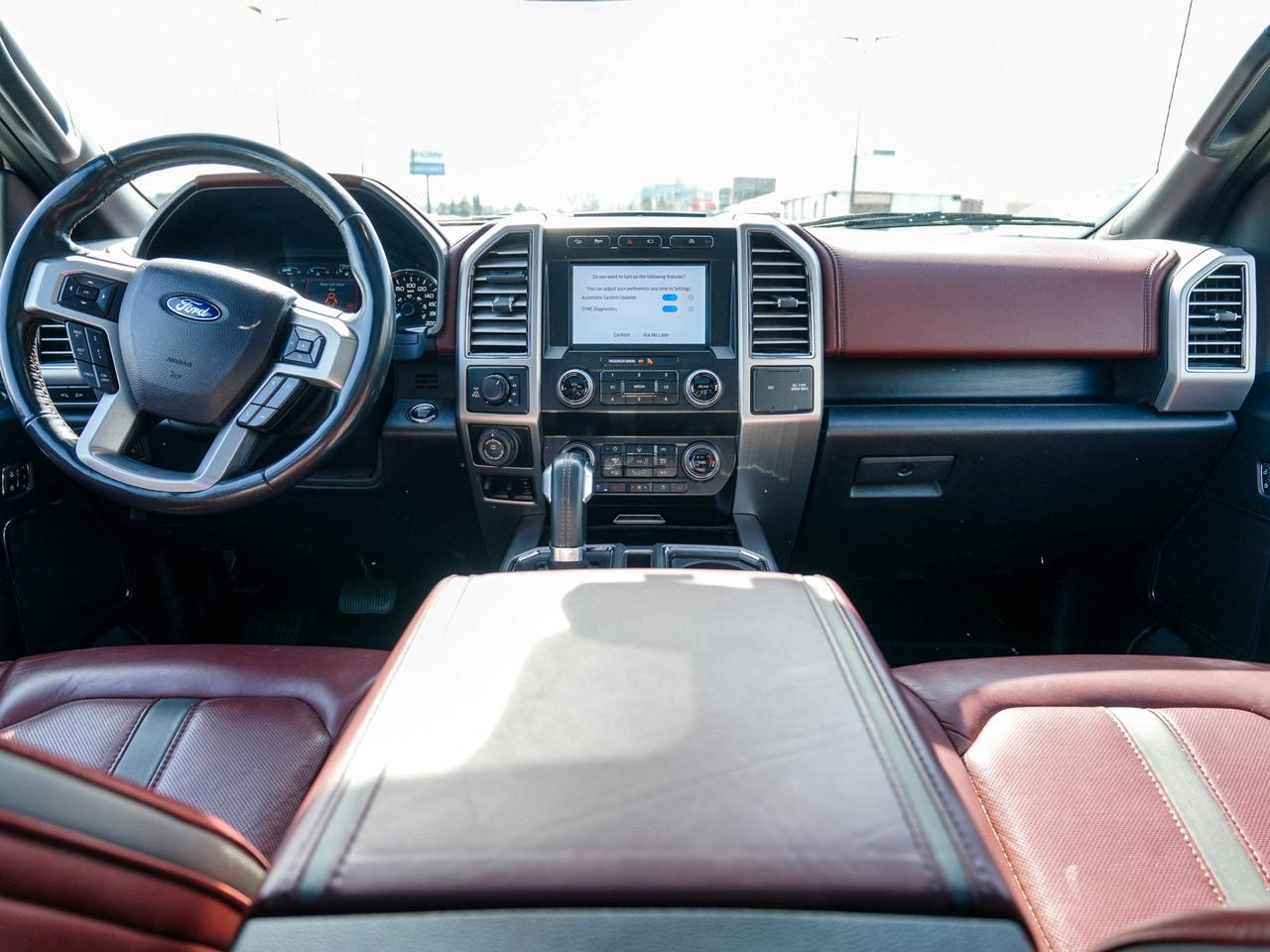2020 Ford F-150 PLATINUM/MOONROOF/TECH PKG/RED LEATHER! Photo