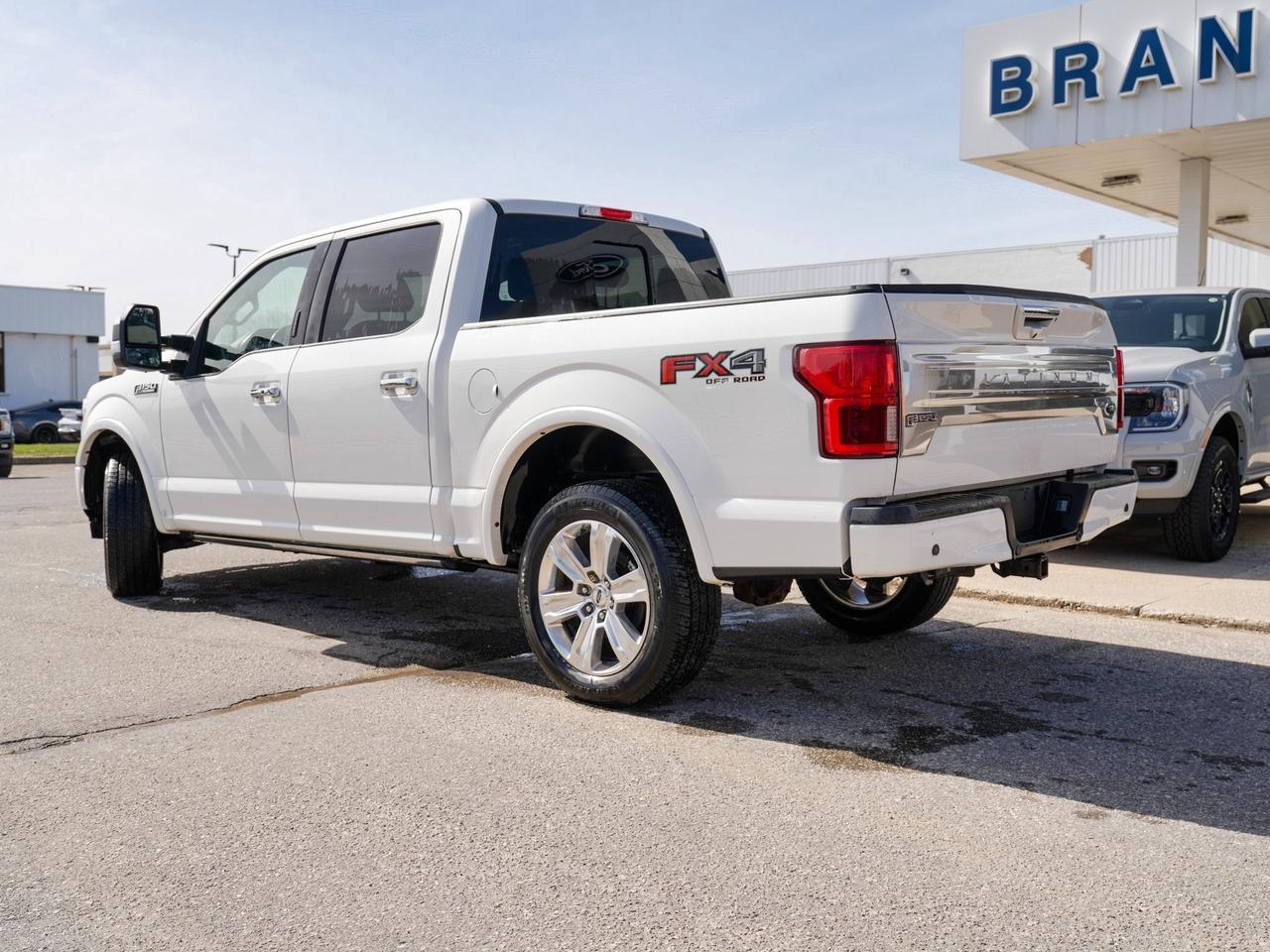 2020 Ford F-150 PLATINUM | BROWN LEATHER | PANO ROOF | 4WD Photo3