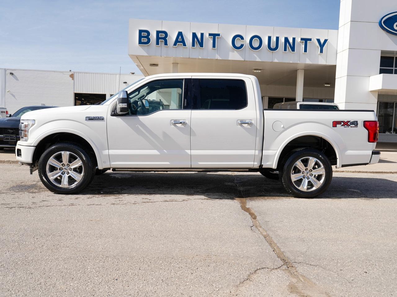 2020 Ford F-150 PLATINUM | BROWN LEATHER | PANO ROOF | 4WD Photo2