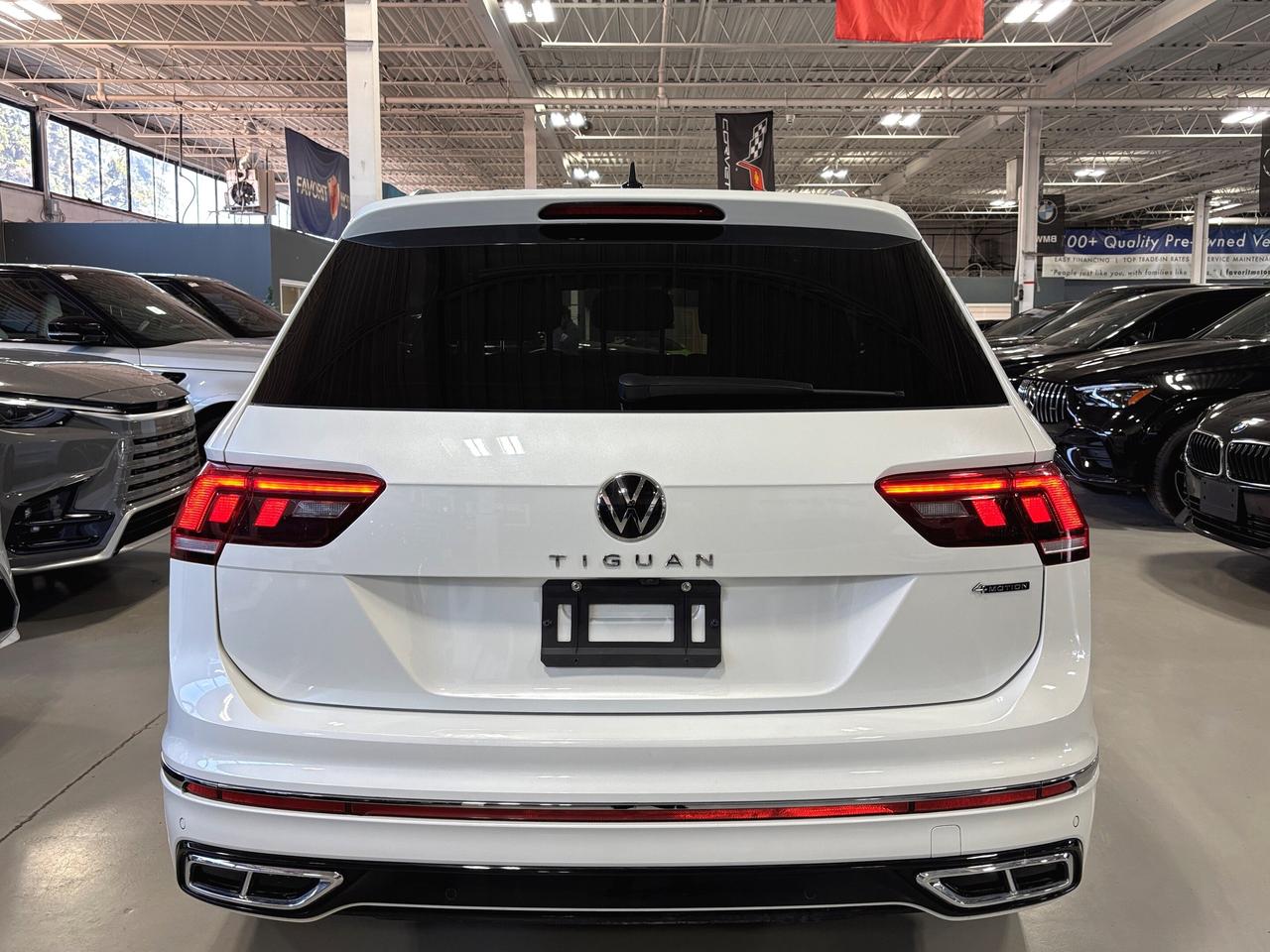 2023 Volkswagen Tiguan R-Line|4MOTION|NAV|FENDERAUDIO|7PASS|BROWNLEATHER| Photo