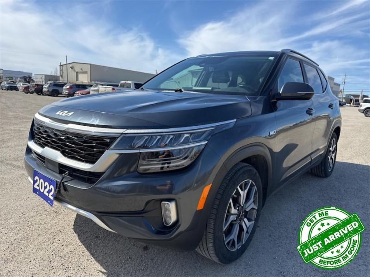 2022 Kia Seltos EX Premium  Sunroof - $163 B/W Photo