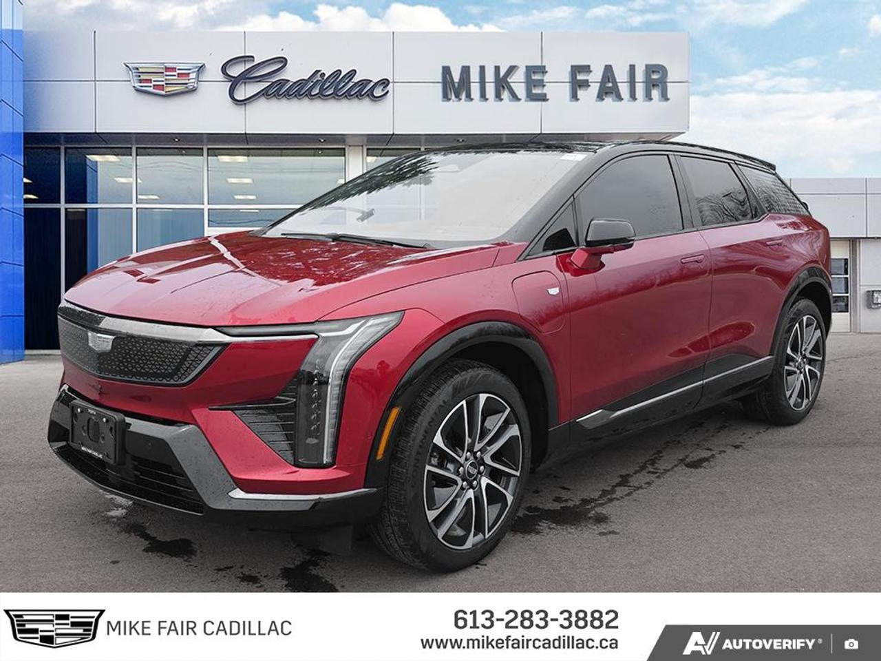Used 2025 Cadillac OPTIQ Sport Charging Module 11.5 KW, All Season Self Sealing Tires, Regen Breaking on Demand for sale in Smiths Falls, ON