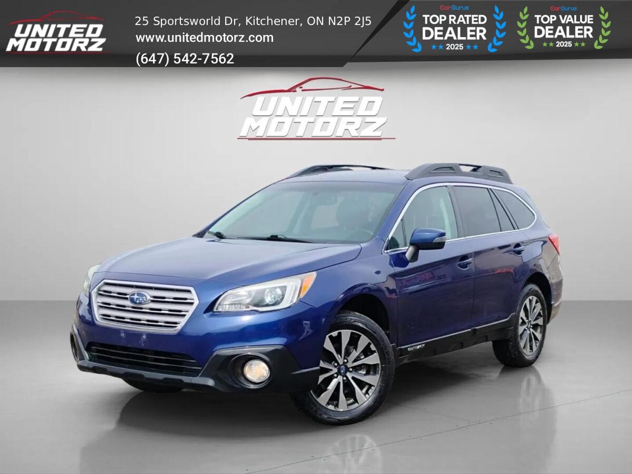 2015 Subaru Outback 2.5i w/Limited Pkg~SAFETY CERTIFIED~44 Service Rec Photo