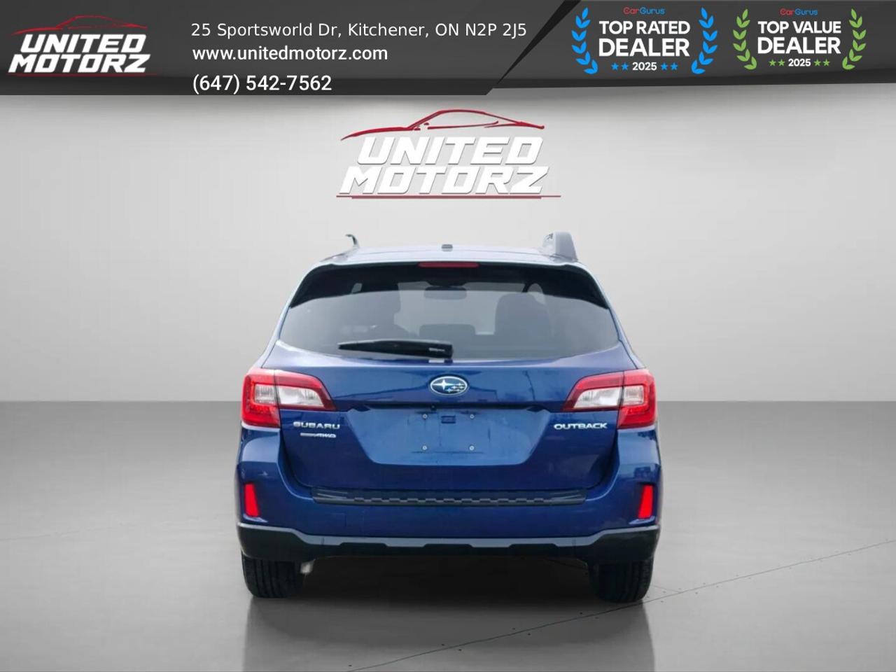 2015 Subaru Outback 2.5i w/Limited Pkg~SAFETY CERTIFIED~44 Service Rec Photo