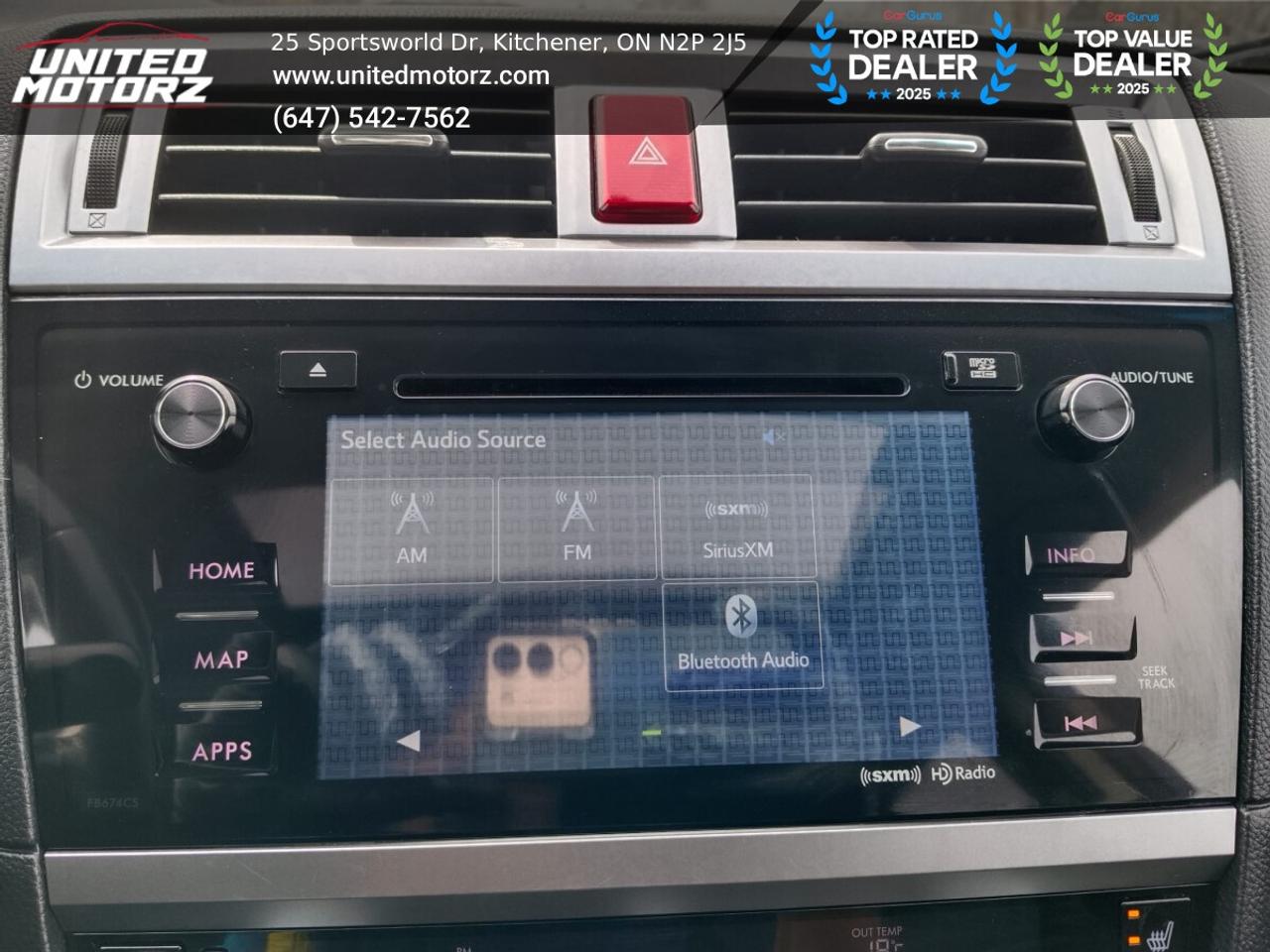 2015 Subaru Outback 2.5i w/Limited Pkg~SAFETY CERTIFIED~44 Service Rec Photo