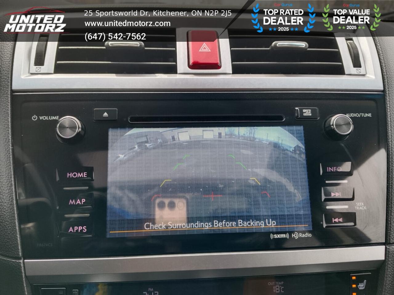 2015 Subaru Outback 2.5i w/Limited Pkg~SAFETY CERTIFIED~44 Service Rec Photo