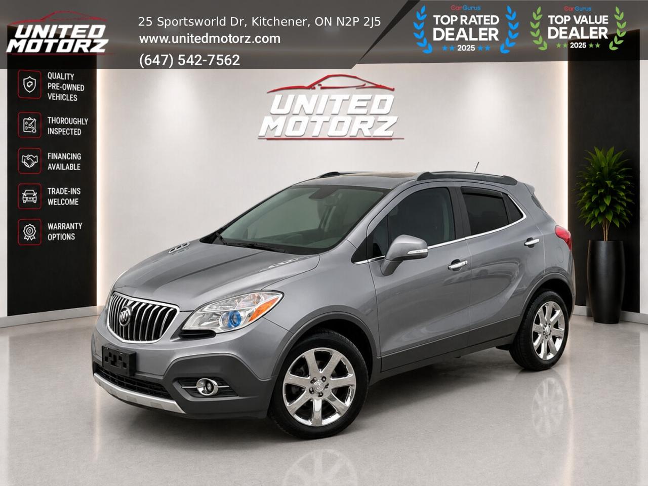 2014 Buick Encore FWD 4dr Leather~SAFETY CERTIFIED~~Low Kms~ Photo