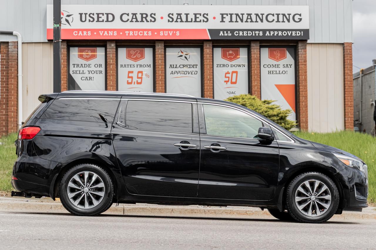 2017 Kia Sedona SX+ | Leather | CarPlay | 2 x DVD | Power Doors++ Photo0