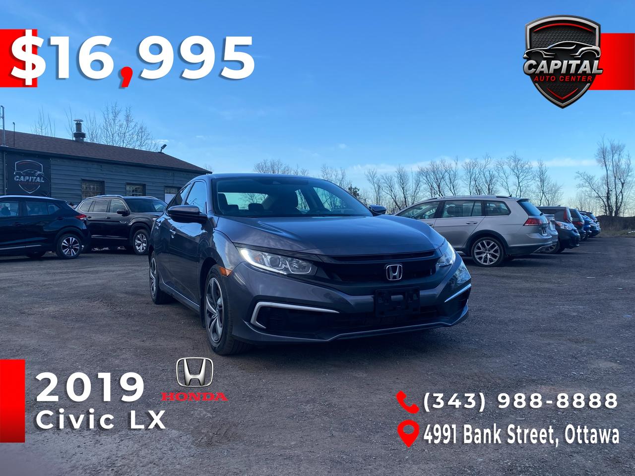 2019 Honda Civic LX Photo0