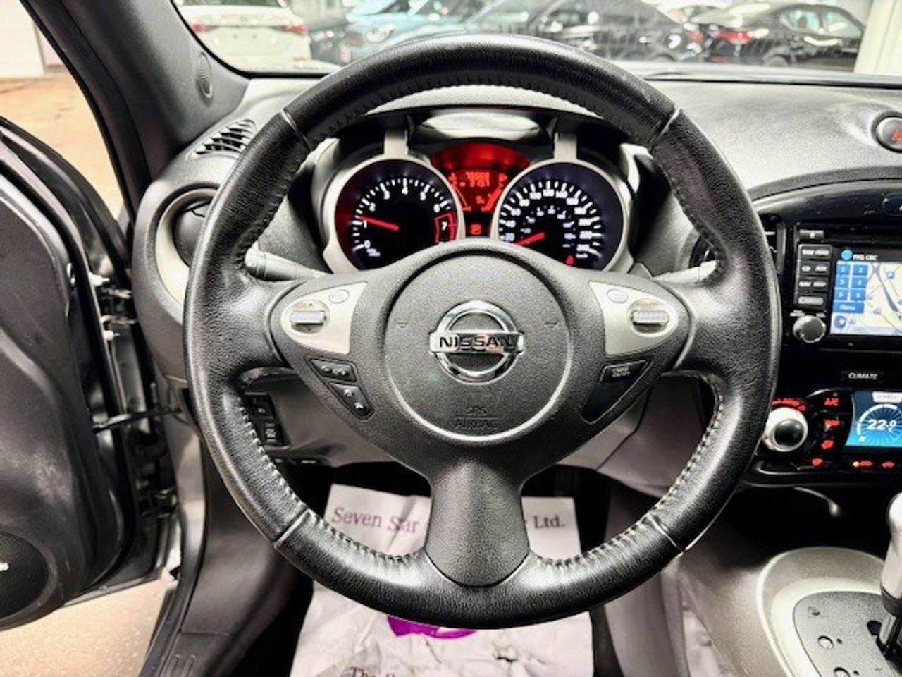 2017 Nissan Juke SL AWD, LEATHER, NAVI, 360 CAM, XM, CLIMATE, HEATE Photo