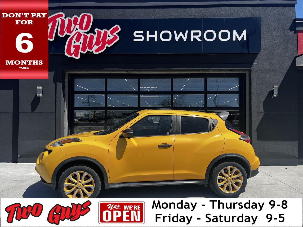 2016 Nissan Juke SL AWD 1.6L   Leather   Sunroof   Great Tires Photo0