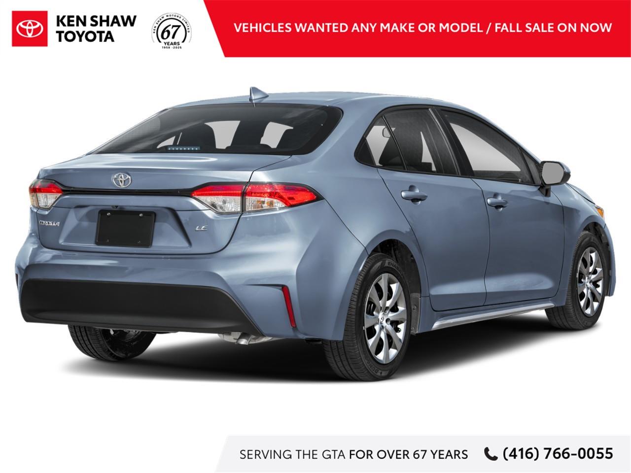 2026 Toyota Corolla LE 4DR SEDAN Photo