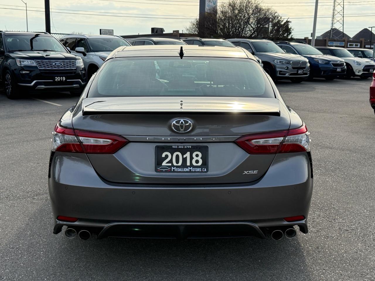 2018 Toyota Camry XSE V6 Auto  ACCIDENT FREE 1-OWNER RED INTRIOR CER Photo