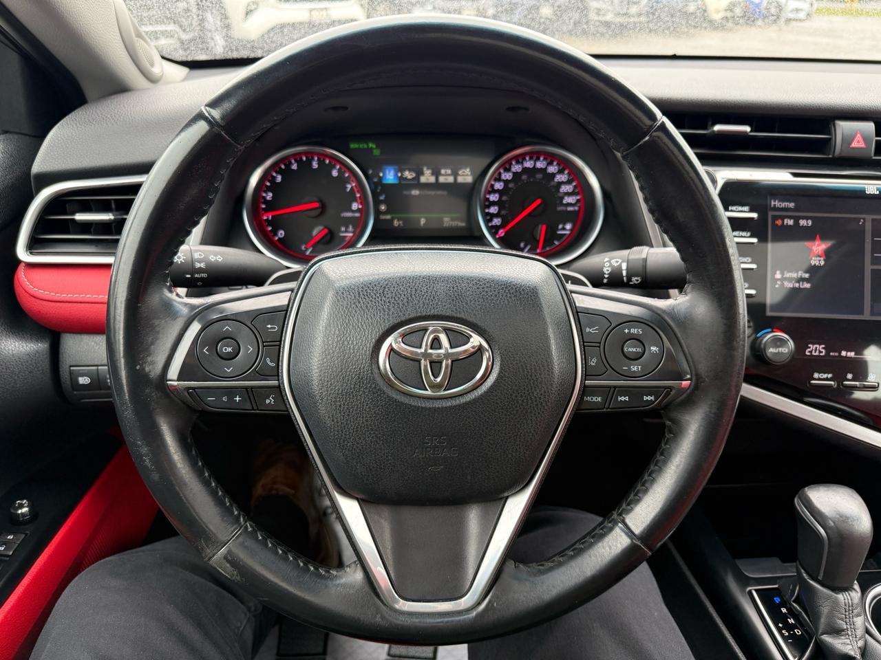 2018 Toyota Camry XSE V6 Auto  ACCIDENT FREE 1-OWNER RED INTRIOR CER Photo