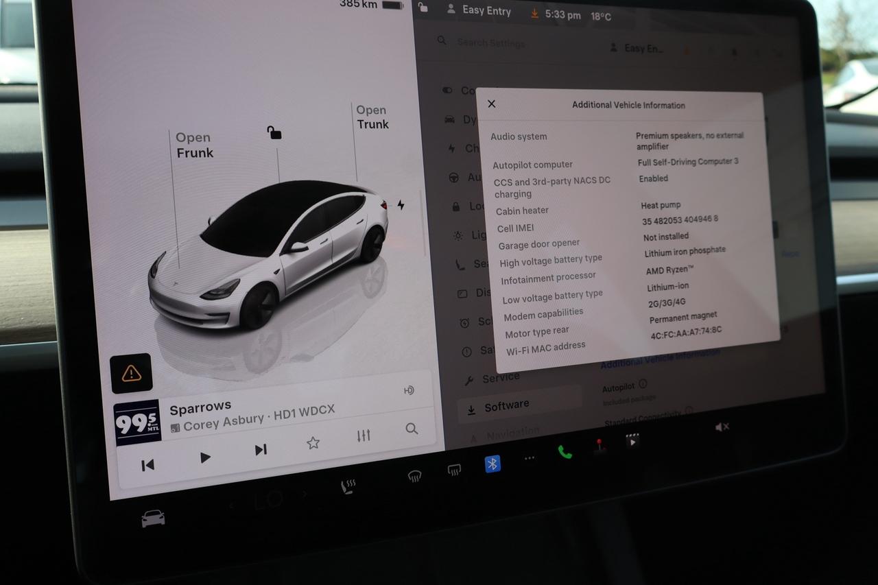2023 Tesla Model 3 Standard Range Plus   No Accident   Clean Carfax Photo