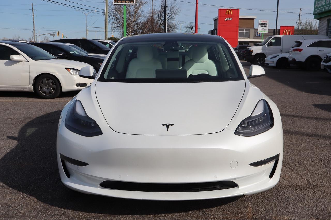 2022 Tesla Model 3 SR+   NO ACCIDENT   CLEAN CARFAX   WHITE INTERIOR Photo