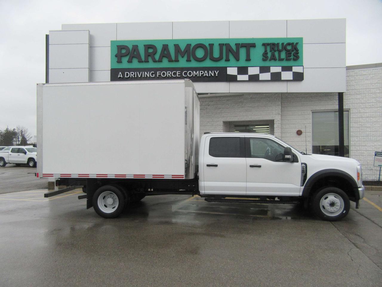 2023 Ford F-550 CREW CAB 4X4 DIESEL NEW 12FT ALUMINUM BOX Photo1