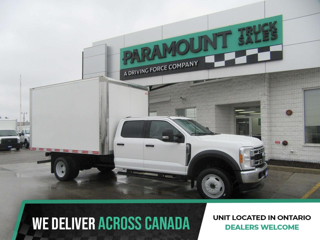 2023 Ford F-550 CREW CAB 4X4 DIESEL NEW 12FT ALUMINUM BOX Photo0