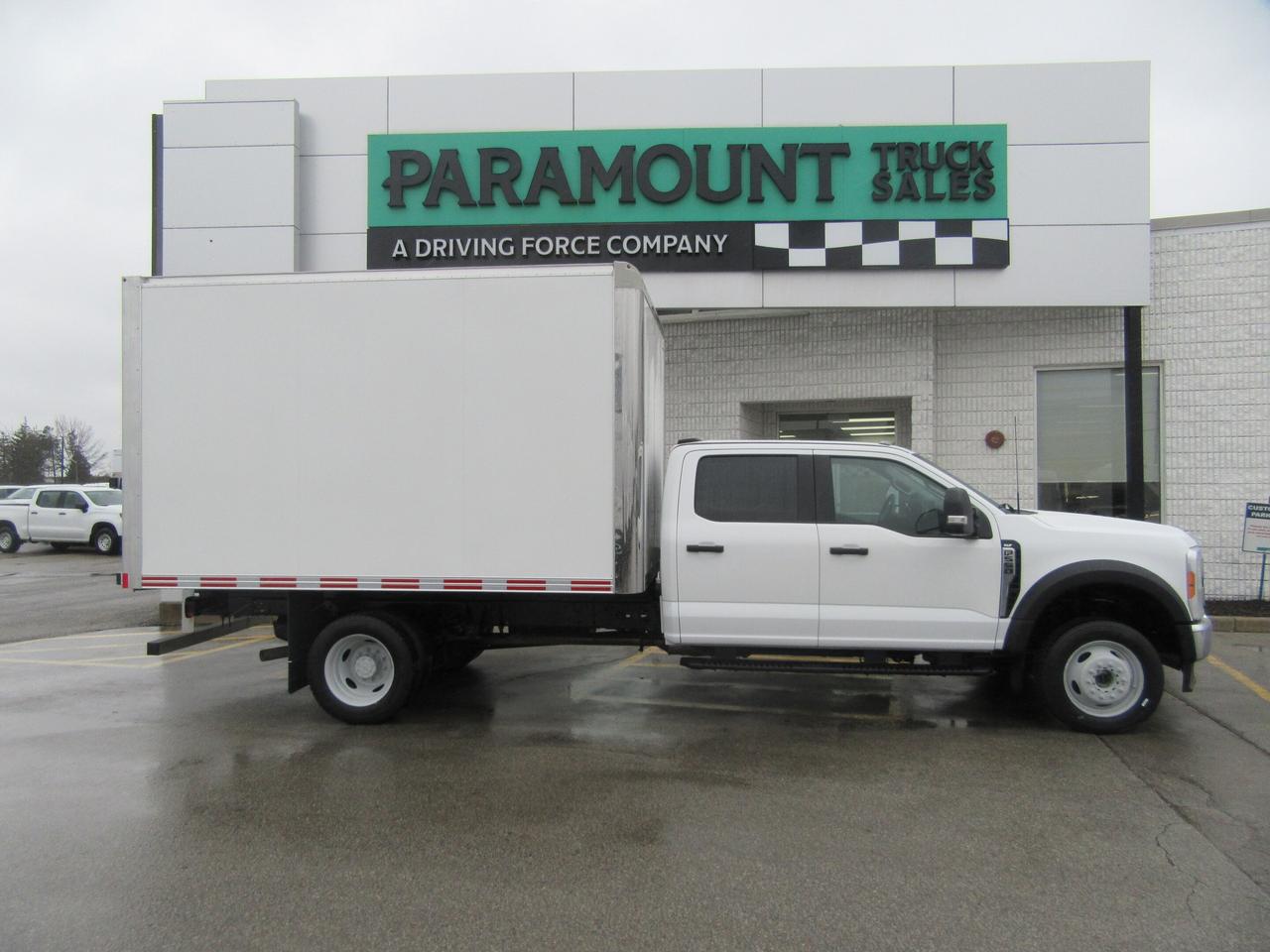 2023 Ford F-550 CREW CAB 4X4 DIESEL NEW 12FT ALUMINUM BOX Photo