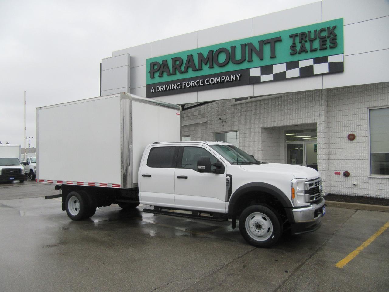 2023 Ford F-550 CREW CAB 4X4 DIESEL NEW 12FT ALUMINUM BOX Photo