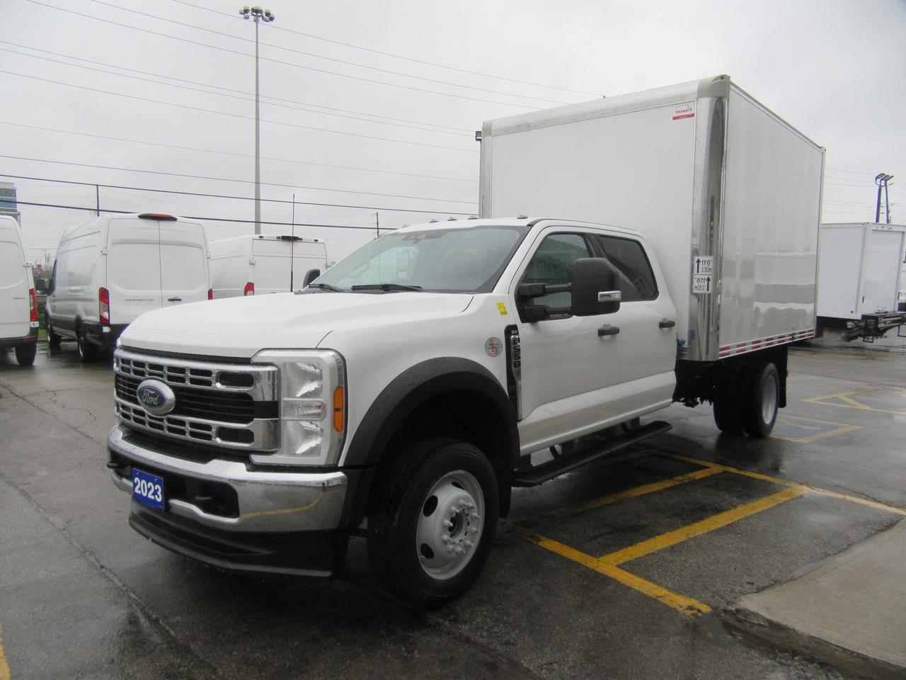 2023 Ford F-550 CREW CAB 4X4 DIESEL NEW 12FT ALUMINUM BOX Photo