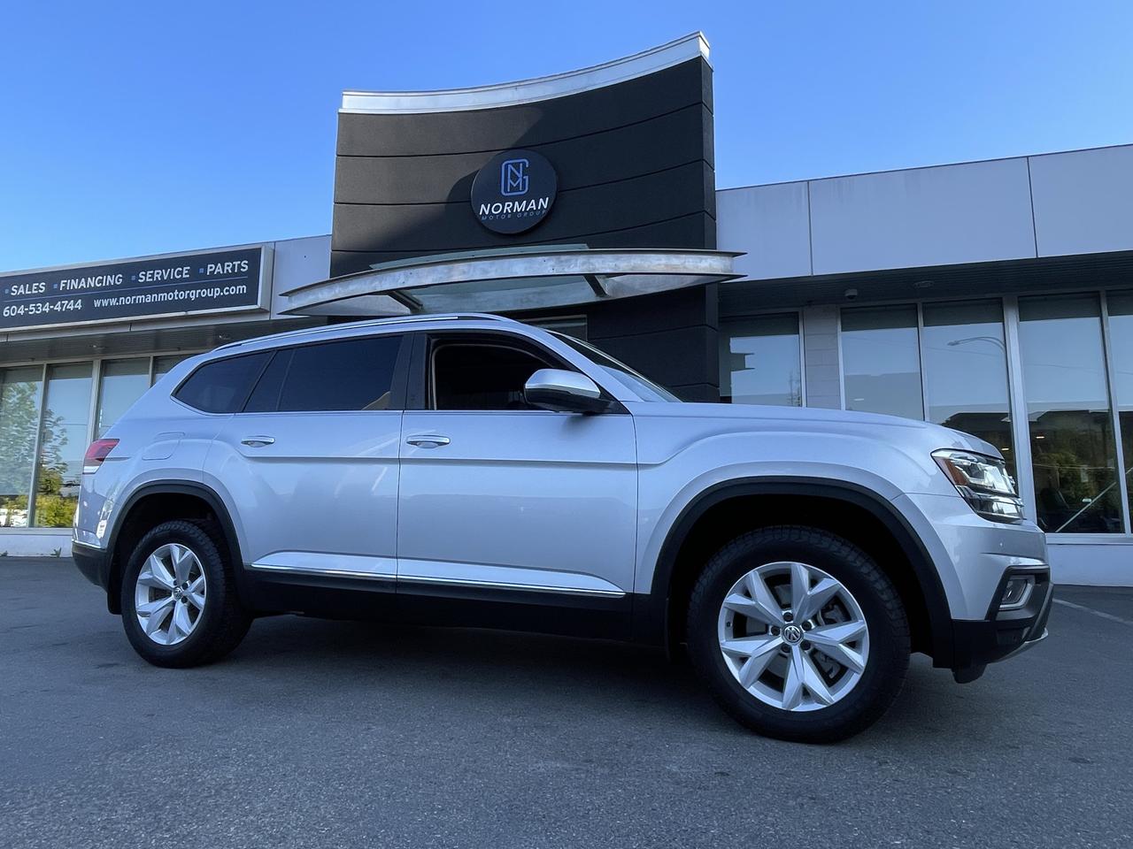 Used 2019 Volkswagen Atlas Highline 3.6 FSI 4MOTION NAVI SUNROOF 7-PASSANGER for sale in Langley, BC