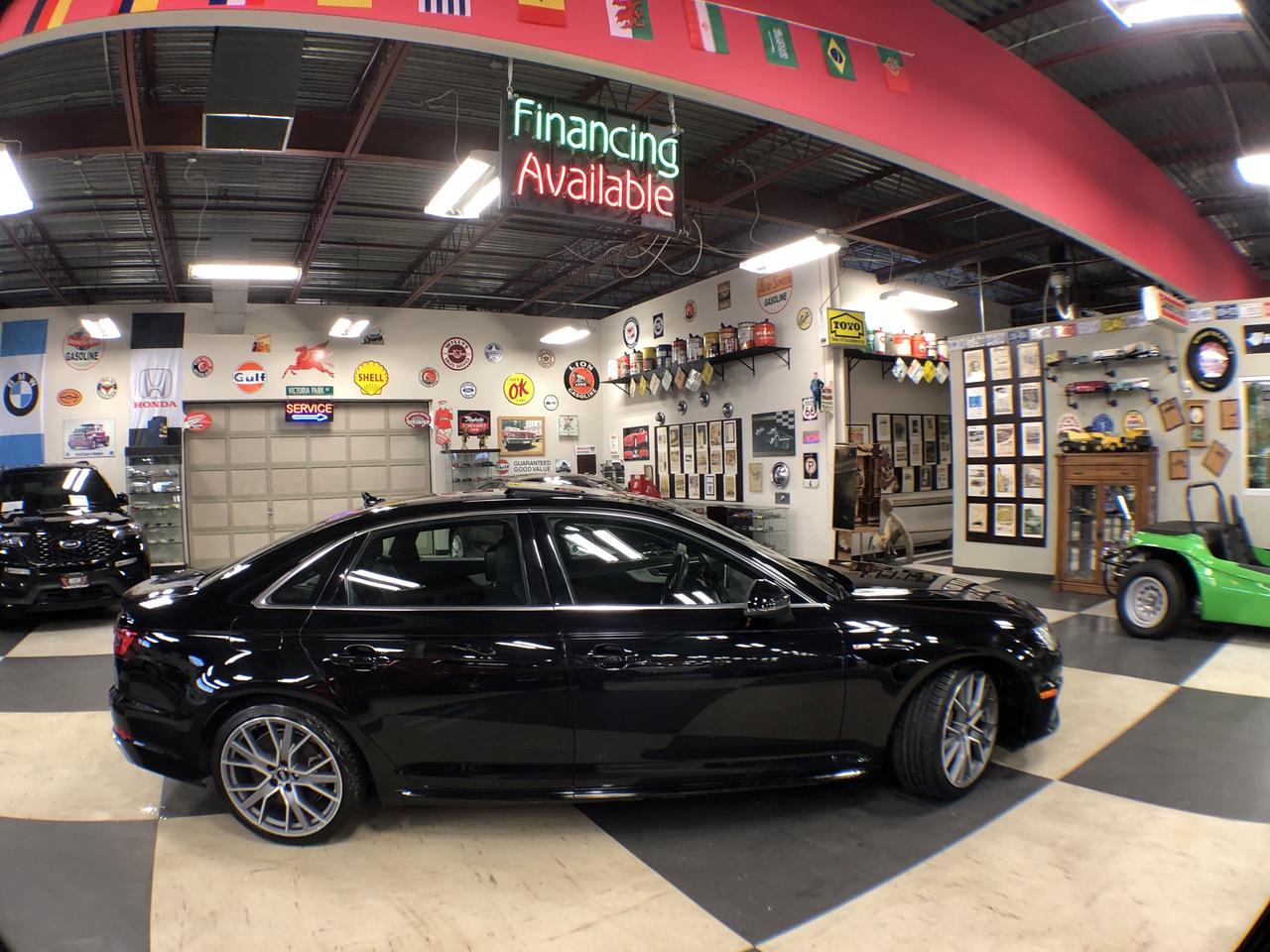 2019 Audi A4 TECHNIK S-LINE AWD LEATHER SUNROOF NAV B/SPOT CAME Photo