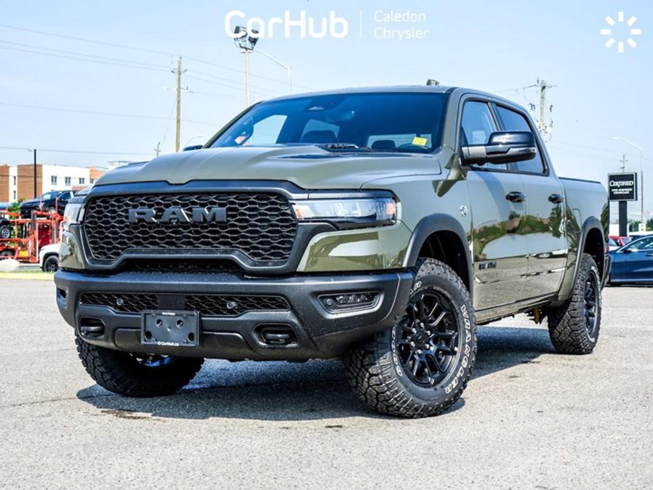 2026 RAM 1500 Rebel 4x4 Crew Cab 5'7" Box 14.4"Display Leather Pano Sunroof Power Tailgate Photo