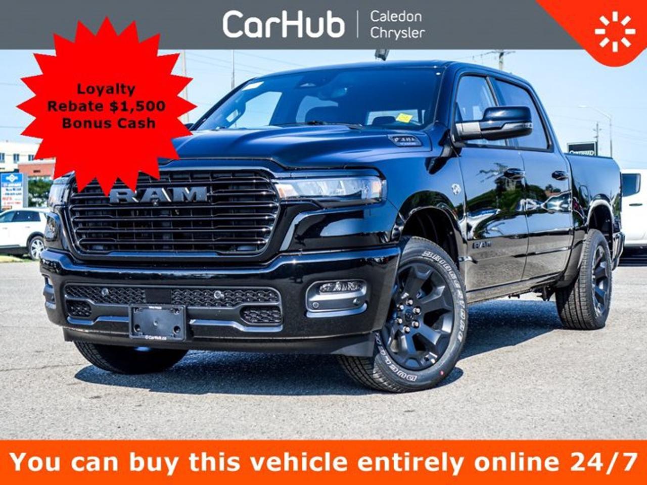 2026 RAM 1500 Sport Crew Cab 5'7"  V8 WITH ETORQUE | DUAL-PANE PANORAMIC SUNROOF | $5,140 IN FACTORY OPTIONS Photo