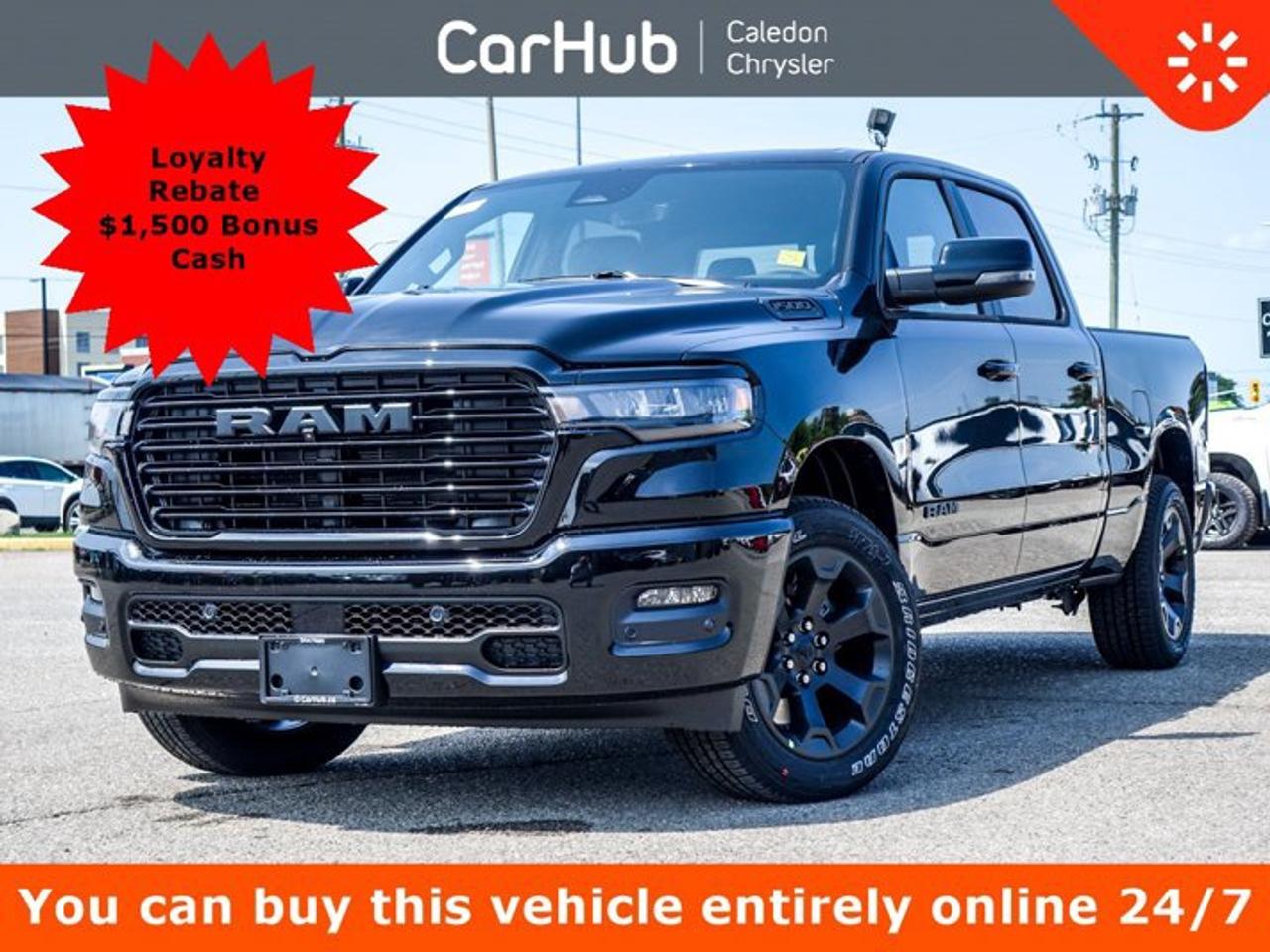 2026 RAM 1500 Sport Crew Cab 6'4" Box BLACK SPORT INTERIOR | DUAL-PANE PANORAMIC SUNROOF | 12-INCH DISPLAY Photo