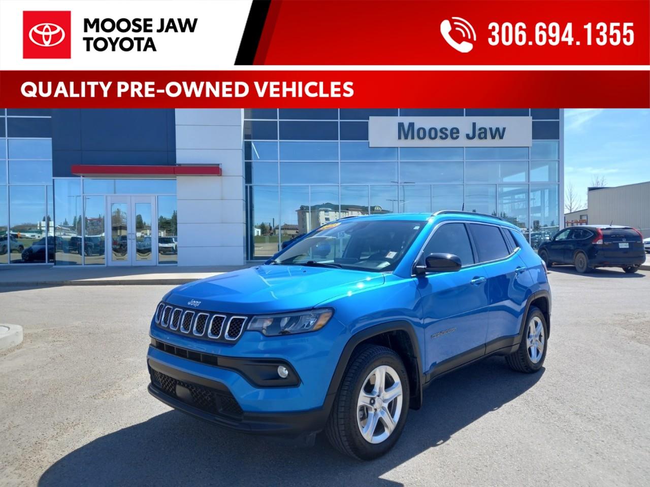 <p><strong>Adventure starts here.</strong> This <strong>2023 Jeep Compass North Edition</strong> is a local trade, freshly detailed, fully inspected, and ready to hit the road. Stylish, capable, and built for wherever youre headed next.</p><p>Drive it home todayyour next adventure is waiting!</p>