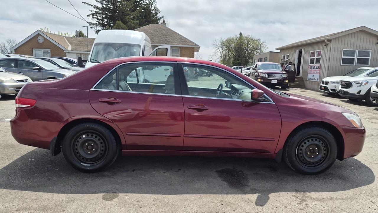 2004 Honda Accord EX-L, SEDAN, LEATHER, 4 CYL, ONLY 134KMS, CERT Photo