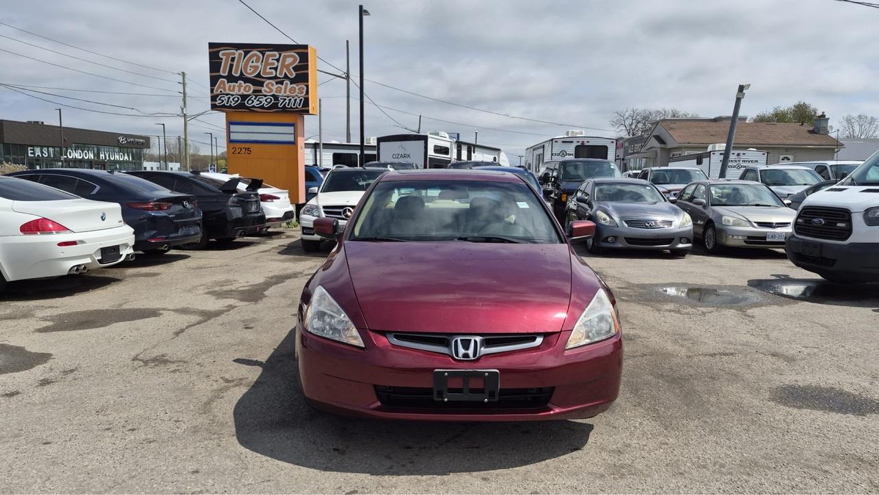 2004 Honda Accord EX-L, SEDAN, LEATHER, 4 CYL, ONLY 134KMS, CERT Photo