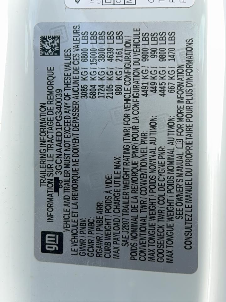 2023 Chevrolet Silverado 1500 WT RegCab 2WD 5.3L8cylGas 8ftBox BackUpCam Photo