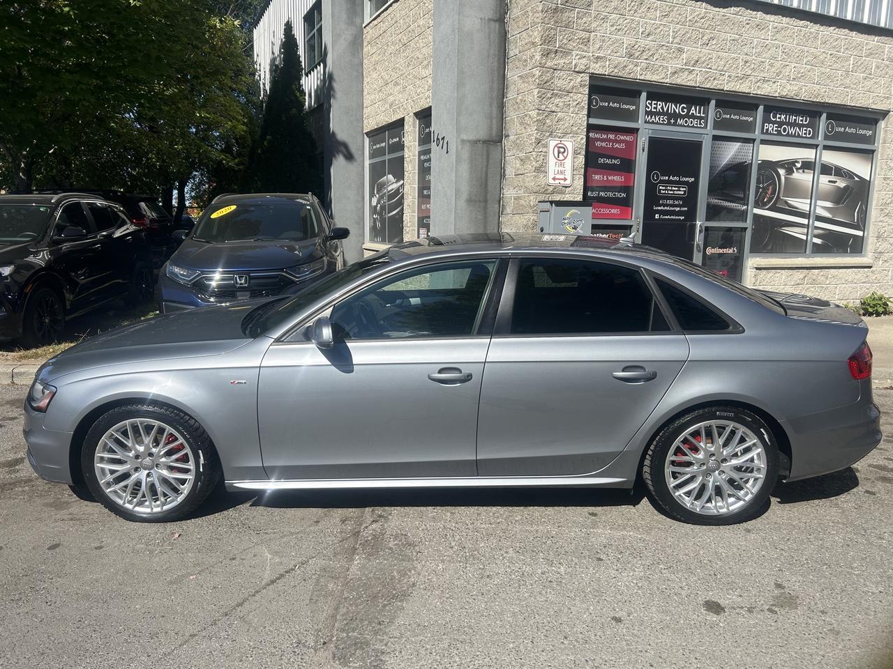 2015 Audi A4 Komfort, AWD, S-line pkg, leather, heated seats! Photo1