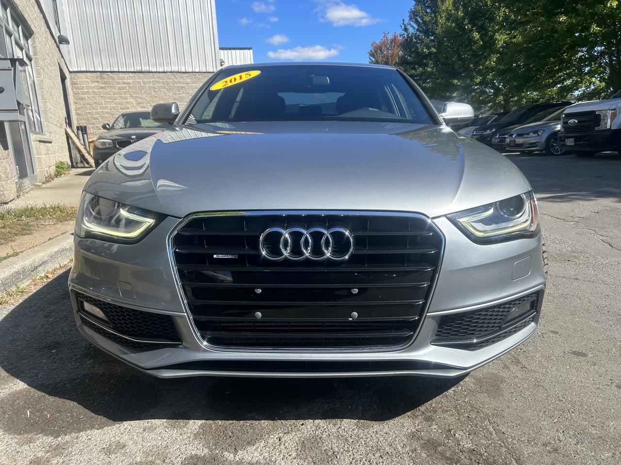 2015 Audi A4 Komfort, AWD, S-line pkg, leather, heated seats! Photo